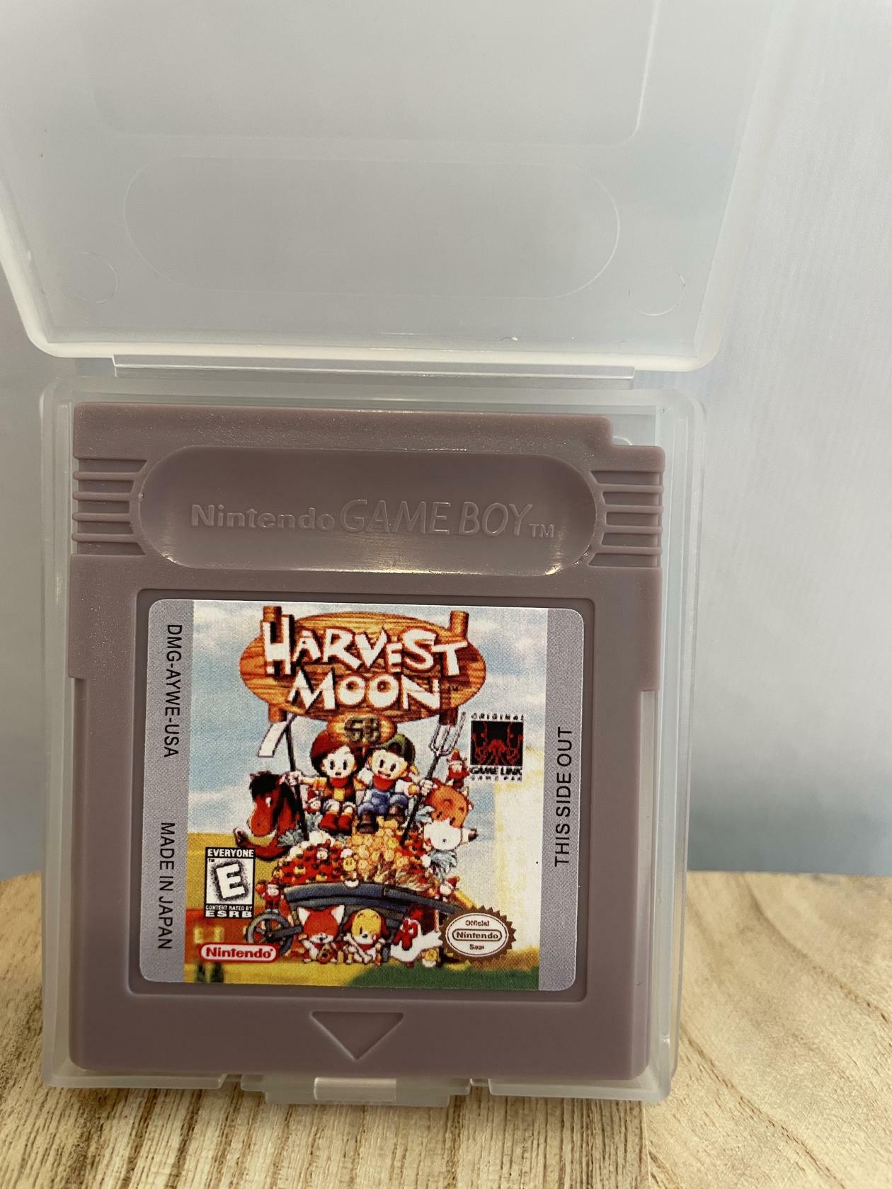 Harvest Moon GBC Cartridge New Gameboy Color Retro Video Game