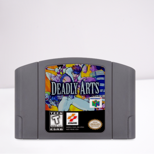 Deadly Arts N64 Nintendo 64 Video Game