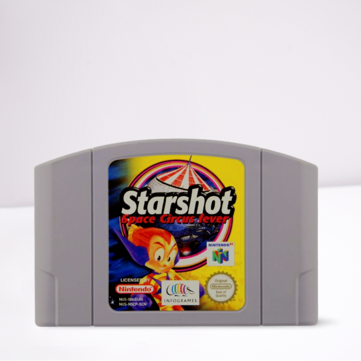 Starshot Space Circus Fever N64 Nintendo 64 Video Game