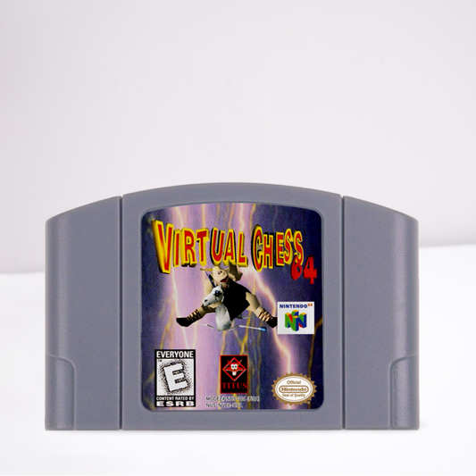 Virtual Chess N64 Nintendo 64 Video Game