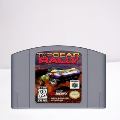 Top Gear Rally 2 N64 Nintendo 64 Video Game