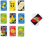 Juego de cartas UNO Emojis Edition: de 2 a 10 jugadores, a partir de 7 años, Emoji 