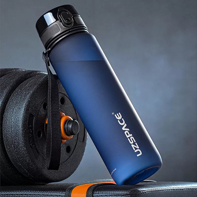 500/800/1000ml Sports Water Bottle BPA Free Portable Leak-proof