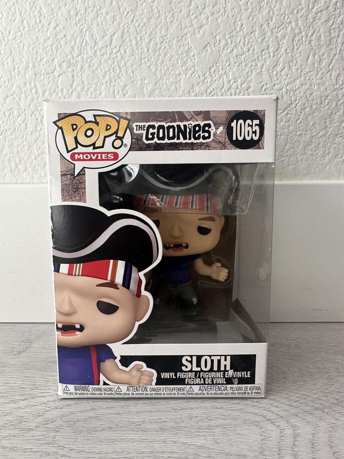 The Goonies Sloth POP! #1065 Movies Pirate Hat vtg classic 90s