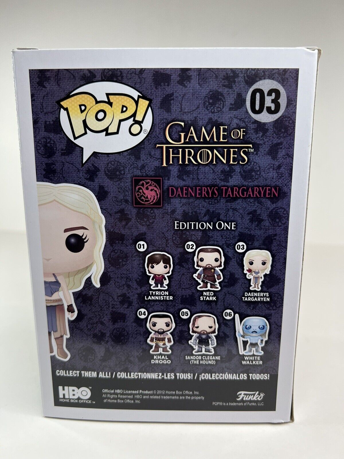 Daenerys Targaryen Funko Pop! #3 Television: Game of Thrones HBO Tv Series