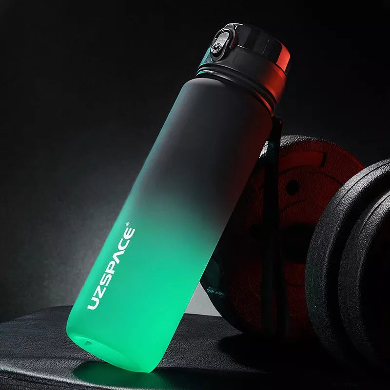 500/800/1000ml Sports Water Bottle BPA Free Portable Leak-proof