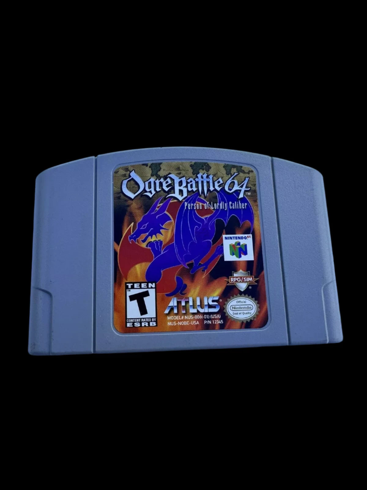 Ogre Battle 64 - Person of Lordly Caliber N64 Nintendo 64 Video Game