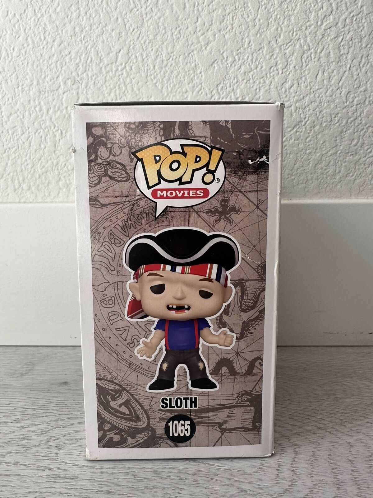 The Goonies Sloth POP! #1065 Movies Pirate Hat vtg classic 90s