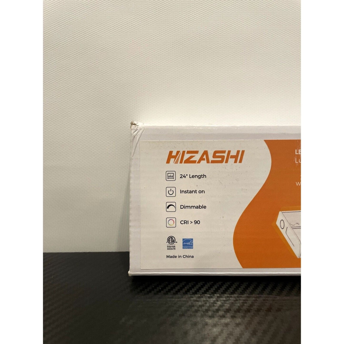 Hizashi Luz LED para debajo del gabinete de 24" Cableada 3000K Blanco cálido 850 lúmenes 12W