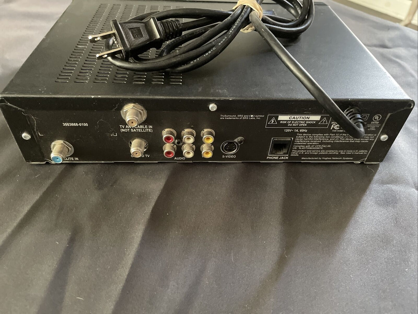 Receptor de TV DIRECTV Hughes HBH-SA con SRS TruSurround y HIDR-GA | Envío rápido 