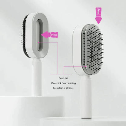 Self Cleaning Hair Brush