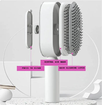 Self Cleaning Hair Brush