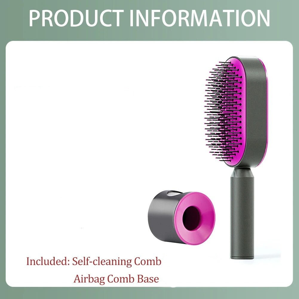 Self Cleaning Hair Brush