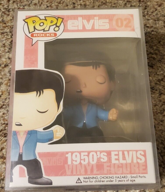 ¡Funko POP! Figura de vinilo de Elvis Pink #02 de Rocks, años 50, NUEVO