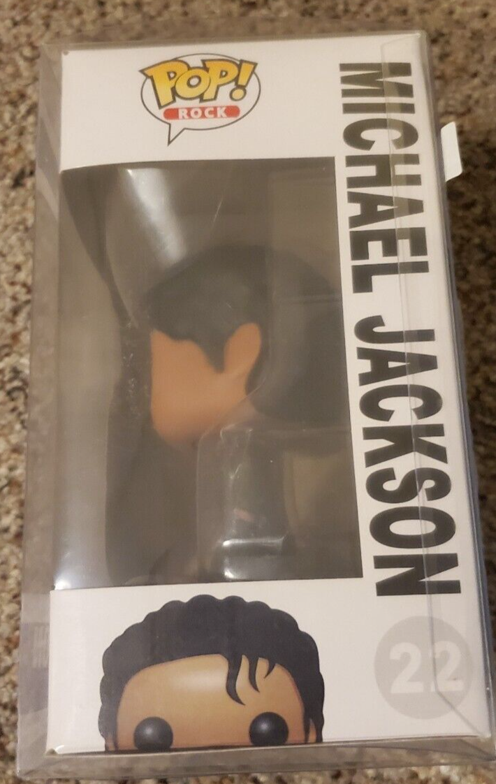 Funko Pop Michael Jackson Billie Jean #22 Pop Rock Edition w/ Pop Protector Classic